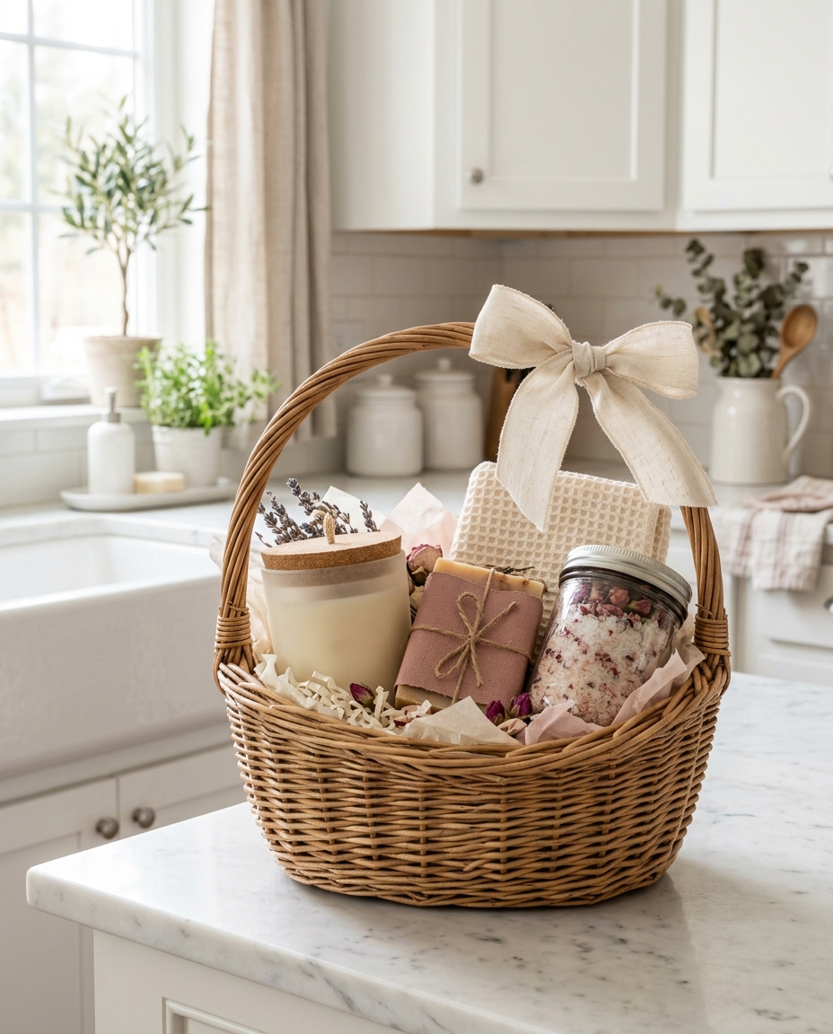 A Quiet Moment — gift basket by Emily's Gift Baskets